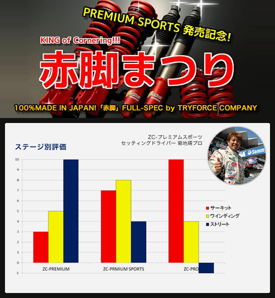 サスペンション ｜ カテゴリ ｜ Tryforce company トライフォース