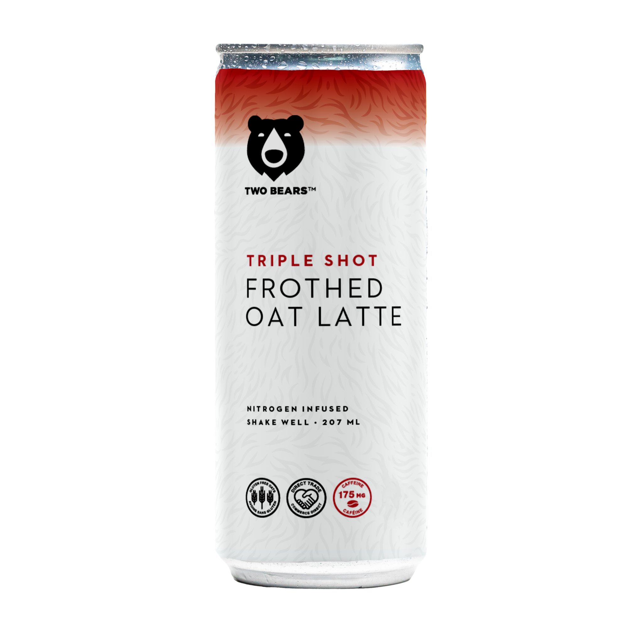 Triple Shot Oat Latte – 3x Caffeine, Zero Refined Sugar | Two Bears