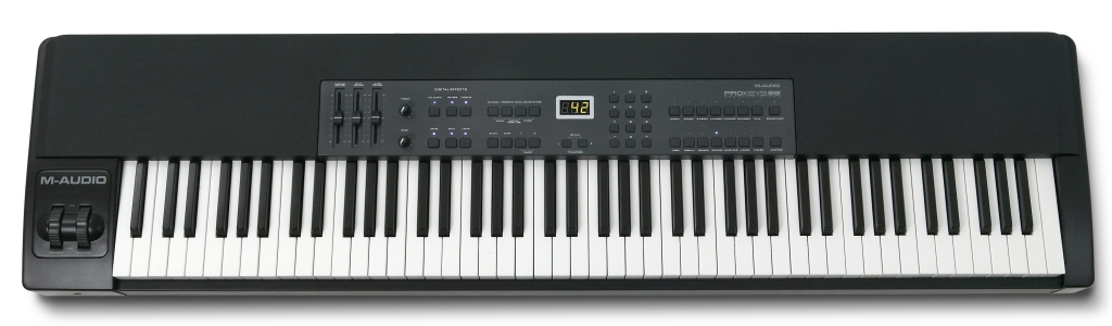 Must Read: m-audio ProKeys 88 and ProKeys 88sx review | USB, MIDI