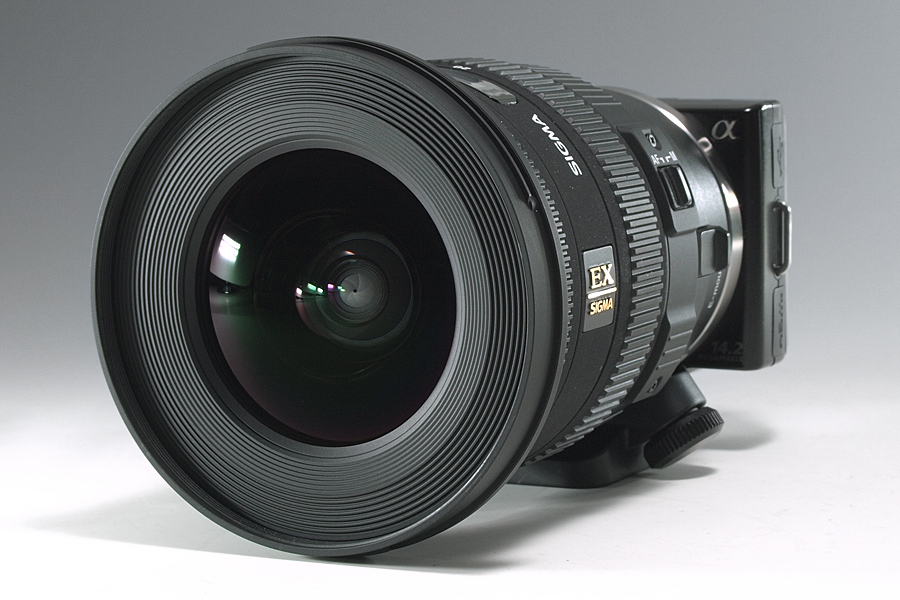 NEX-5 ＋ SIGMA 10-20mm F3.5 EX DC HSM レビュー その1（外観チェック