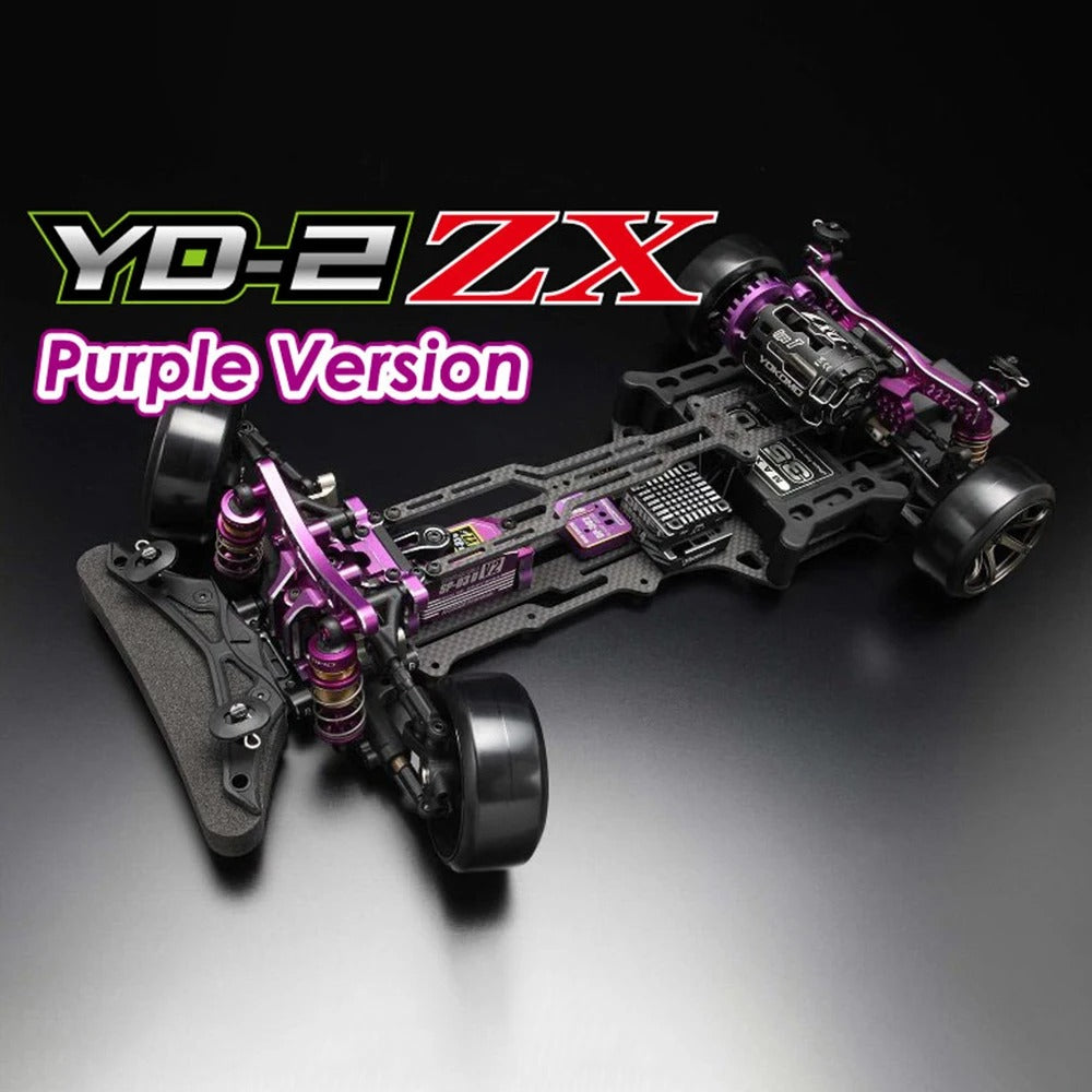 YOKOMO 1/10 YD-2 ZX Purple Version Drift Car Chassis Kit – VAJJEXRC