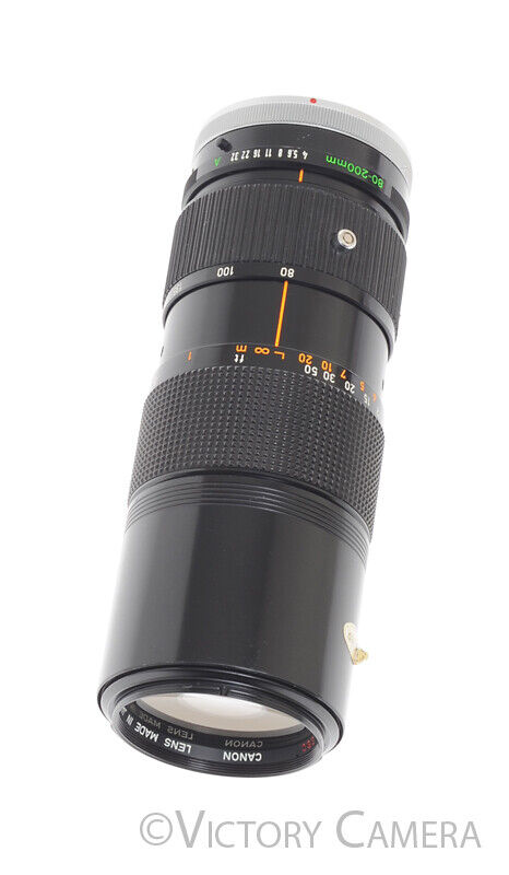 Canon FD 80-200mm f4 Telephoto Zoom Lens [AS-IS]