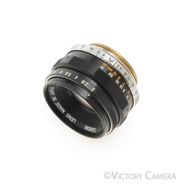 Canon 35mm f2 Wide Angle LTM L39 Screw Mount Lens -Haze- [GOOD]