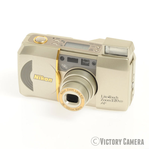 Nikon Lite Touch Zoom 120 ED 35mm Point & Shoot Film Camera [EXC+]