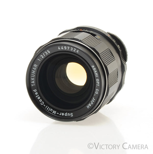 Pentax SMC Takumar 35mm f2 Wide Angle Lens for M42 Screw Mount [EXC+]