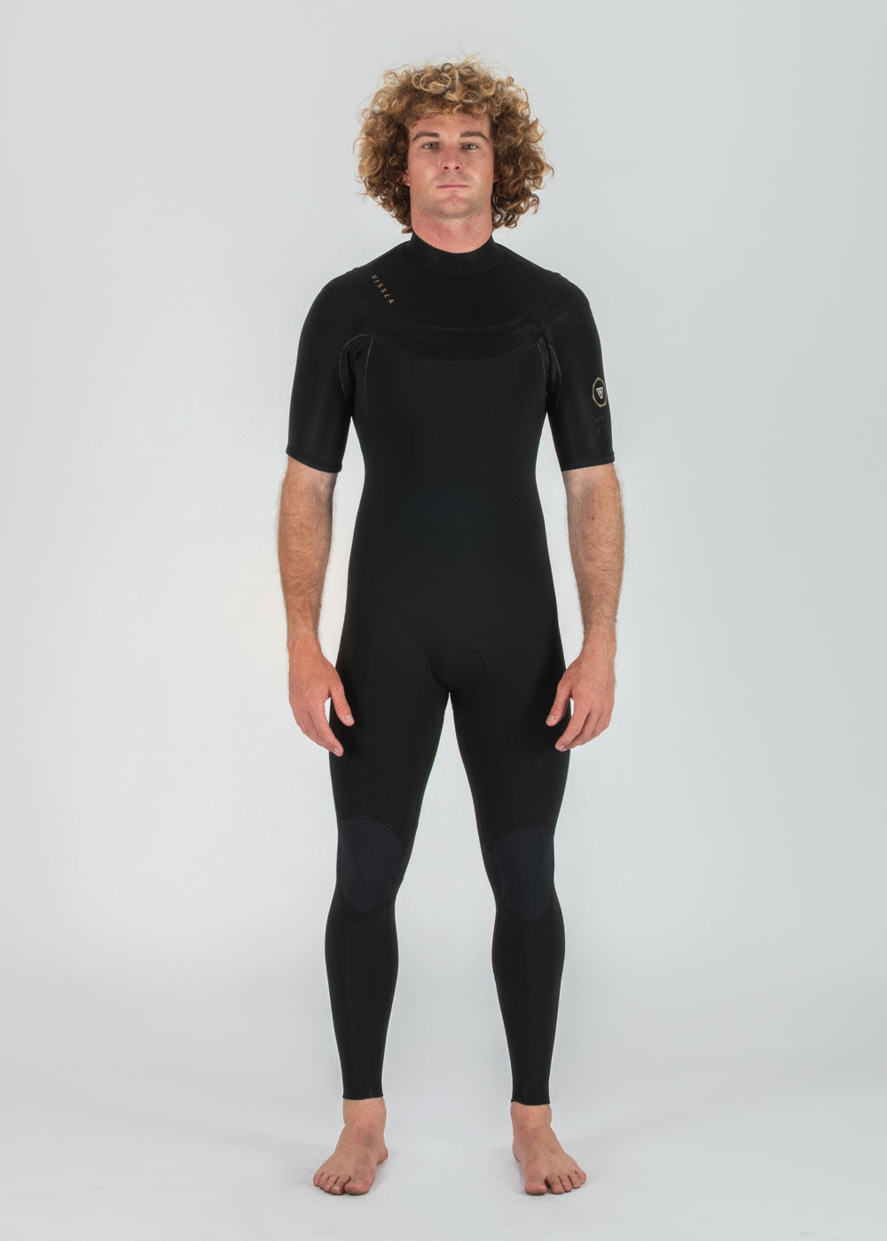 New Seas 2/2mm Short Sleeve U-Zip Wetsuit | Vissla Springsuit