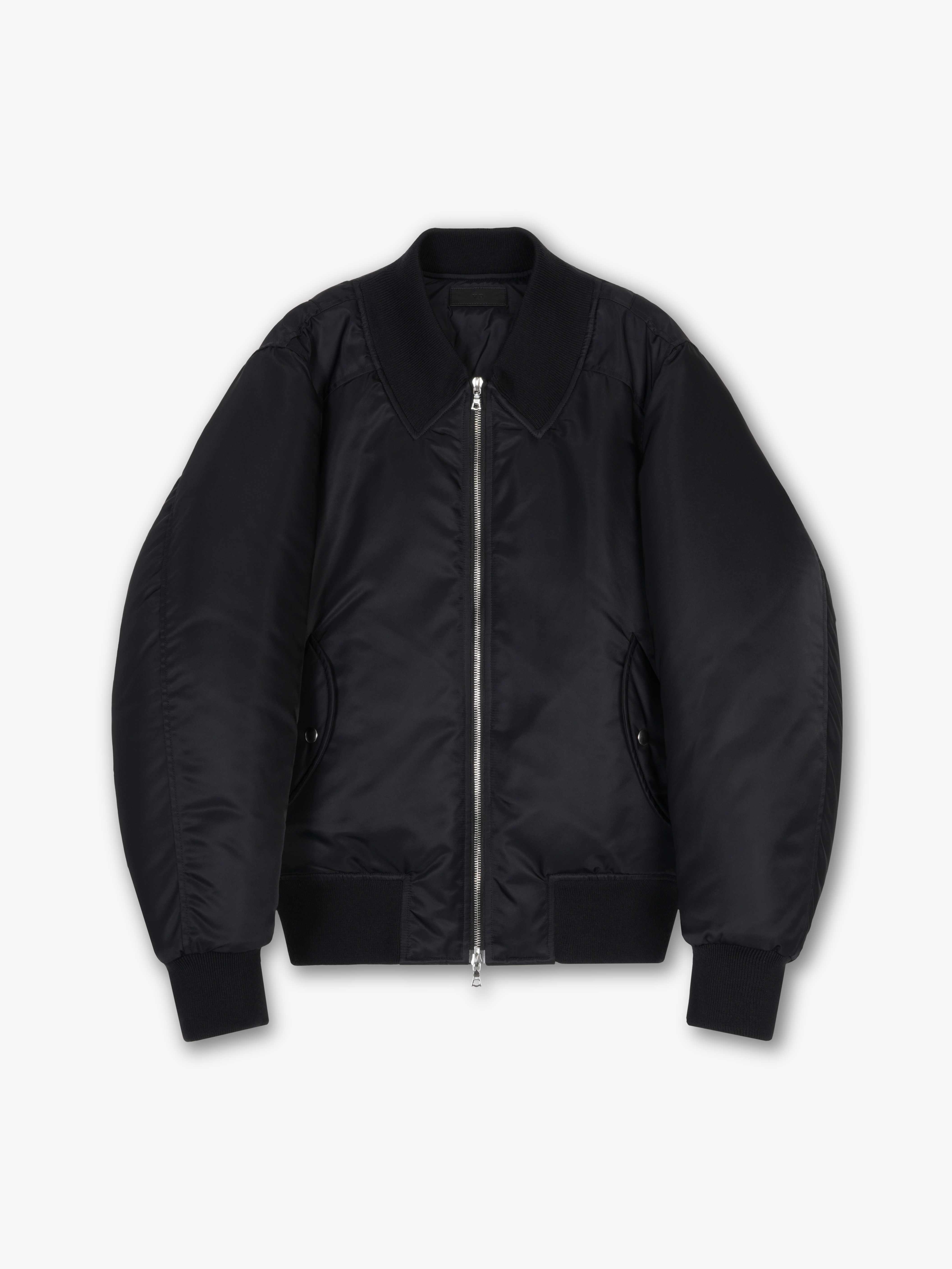 Opera Bomber Jacket in Limonta Nylon – VUJA DÉ