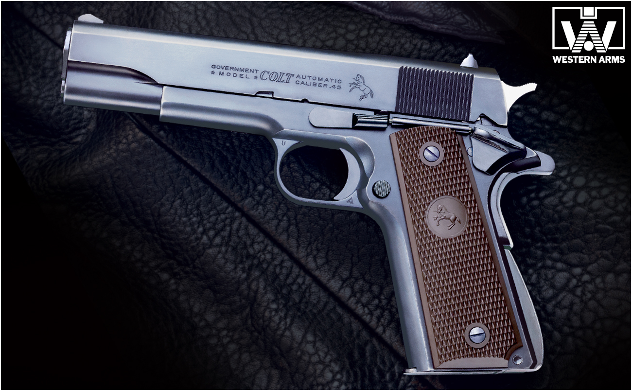 コルトガバメント 1911 クロームモデル コルトガバメント 1911