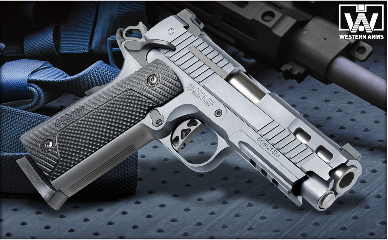完売】WA SIG 1911 プロカット・キャリー G10グリップ付 【WESTERN ARMS】
