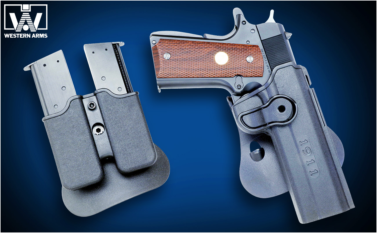 HS】WA パドルホルスターセット/M1911用 【WESTERN ARMS】