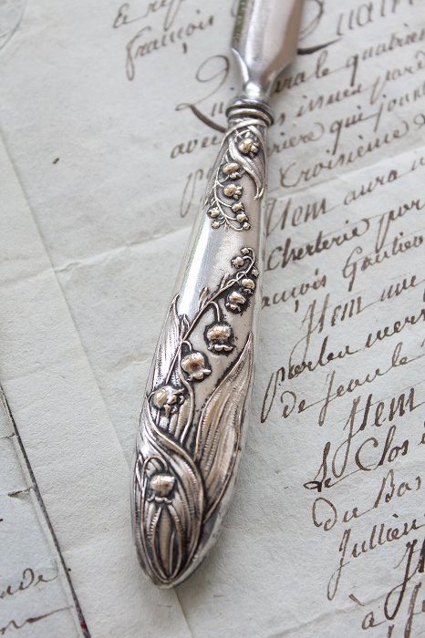 フランスアンティーク すずらんのレターオープナー」ココン・フワット