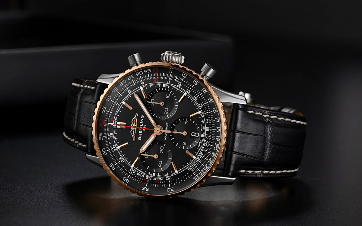 ブライトリングの「ナビタイマー」に加わった新しい日本限定モデルは