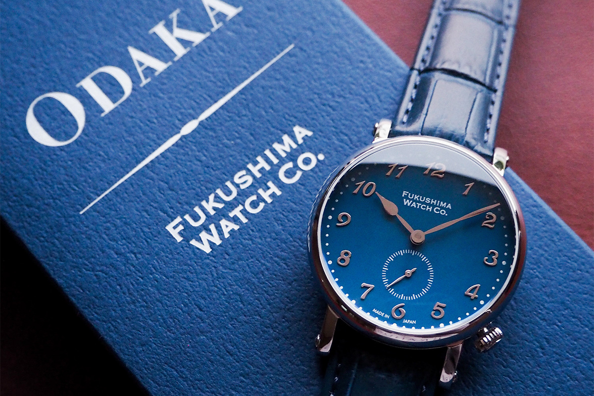 フクシマウォッチカンパニー、新潟を拠点とするスリークで発売