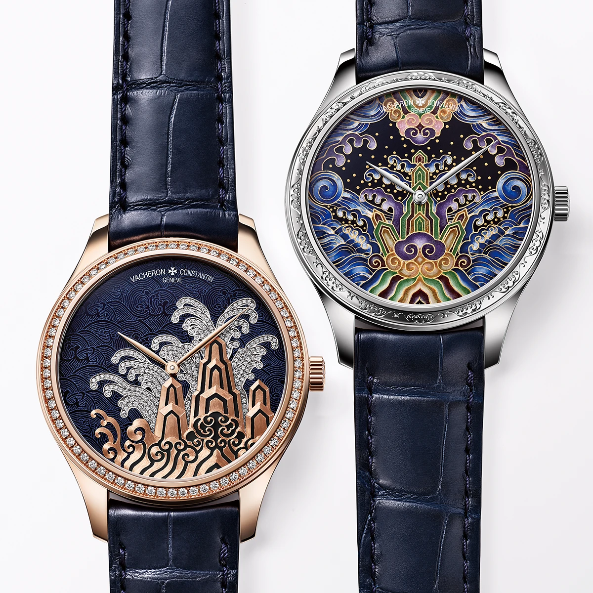 ヴァシュロン・コンスタンタン 明と清をつなぐ伝統模様、海水江崖の新