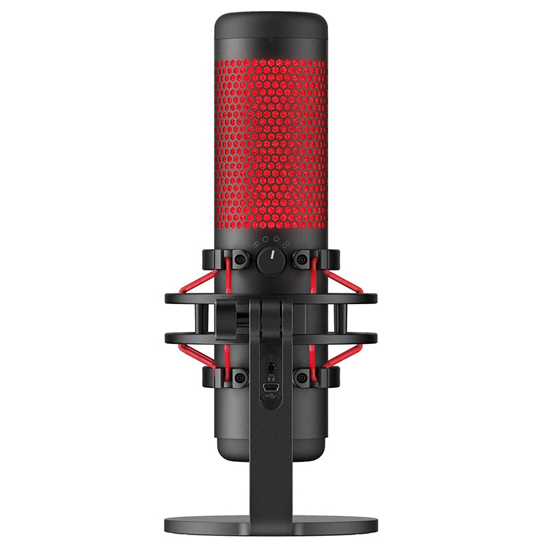 HyperX - QuadCast USB Electret Condenser Microphone - WhatGeek