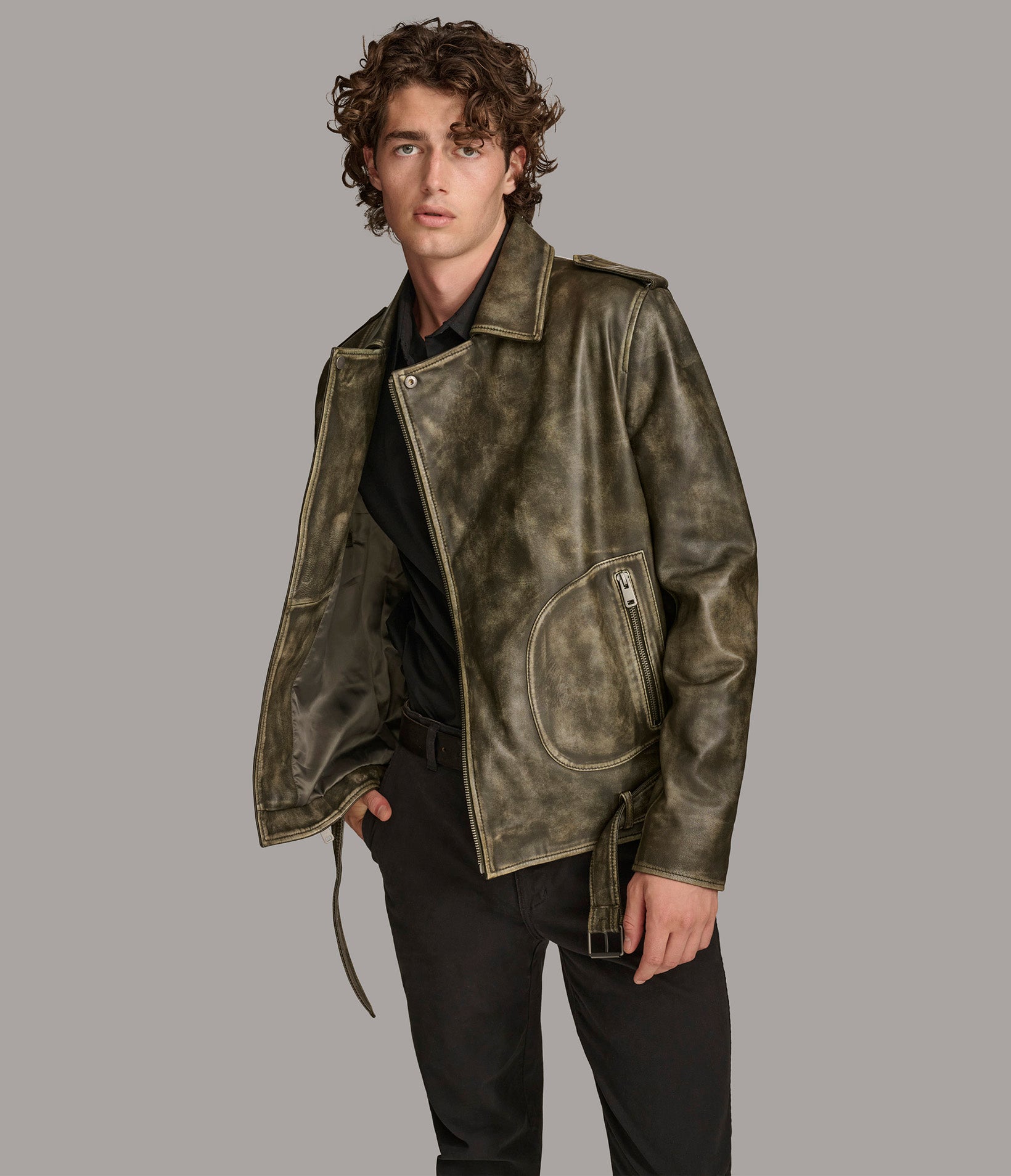 Oscar Leather Moto Jacket | Wilsons Leather