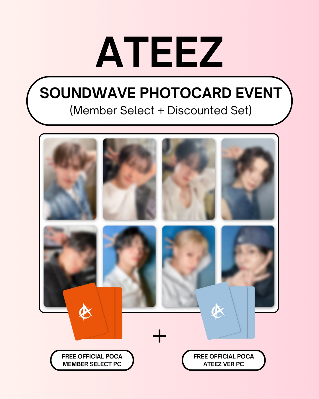 06/13 SOUNDWAVE PHOTOCARD EVENT] ATEEZ – GOLDEN HOUR: Part.3 (PRE