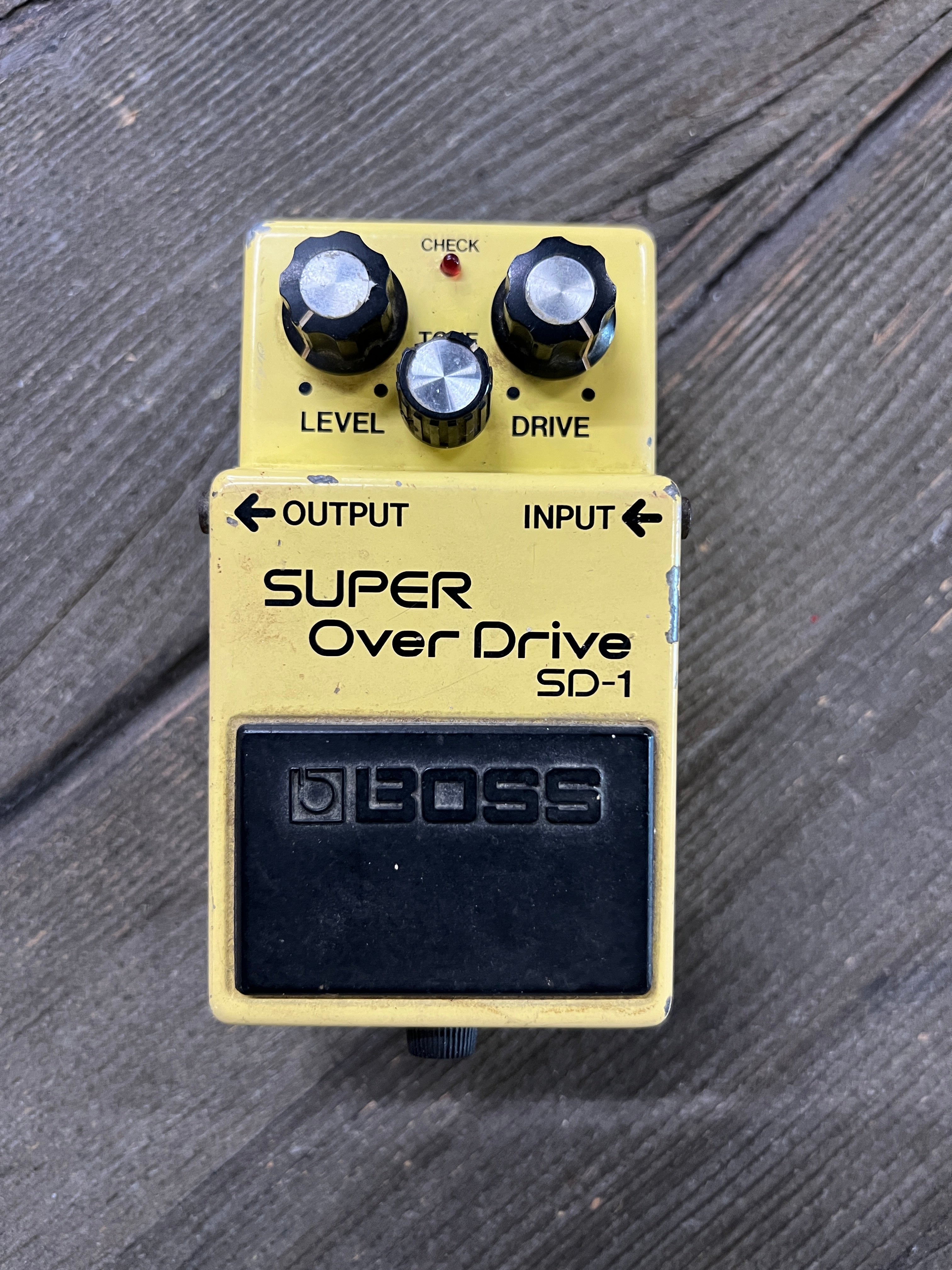 USED Boss SD-1 Super Overdrive Made In Japan 1980s