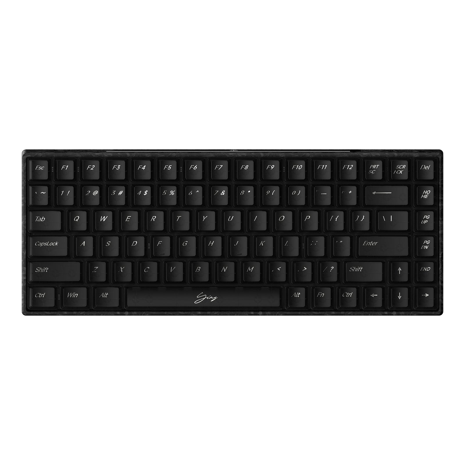 YING75 Forged Carbon Fiber Keyboard | WLMOUSE – WLmouse