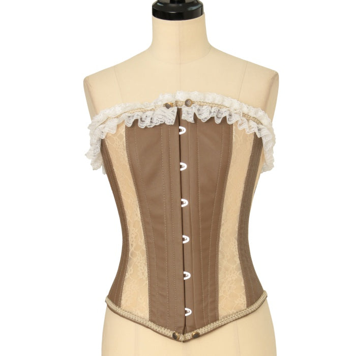 USED】ベージュアンヌマリーバスクコルセット | 危機裸裸商店