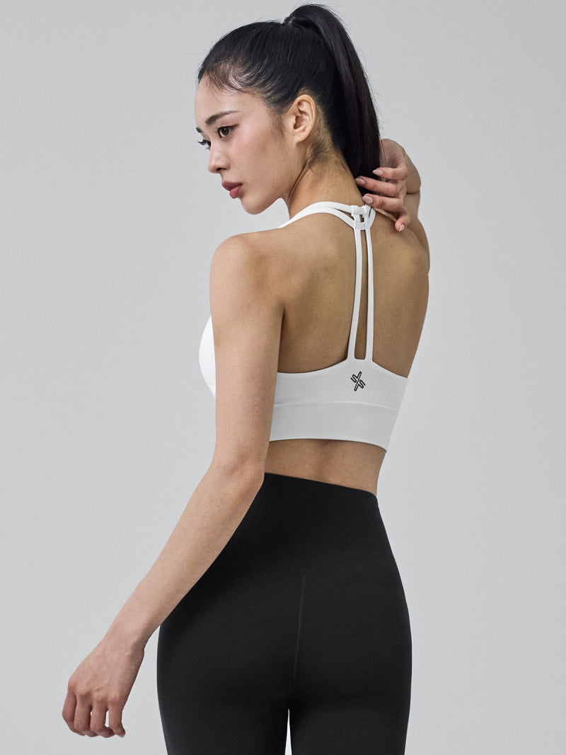 BLACK LABEL シグネチャー パワーライズ ダブル ホルターネック ブラトップ