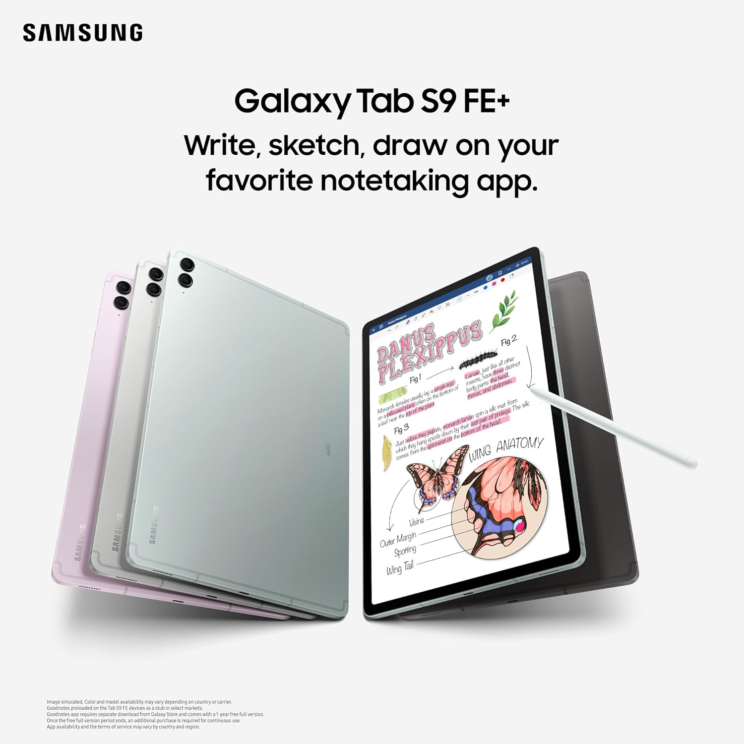 Samsung Galaxy Tab S9 FE+ WiFi 10.9 inch SM-X610 12GB+256GB – XTECHZ+
