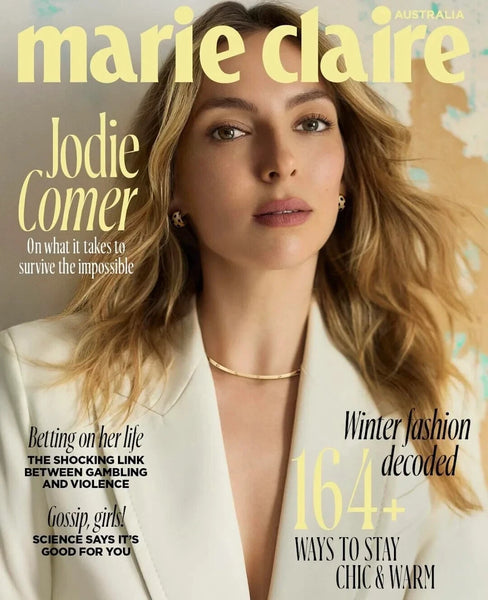 Marie Claire Australia Magazine June 2025 Jodie Comer
