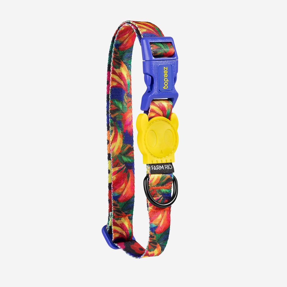 FARM Rio X Zee.Dog Samba Adjustable Dog Collar - 4 Sizes