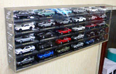 1/64スケールミニカーケース(卓上型) | アクリめいと