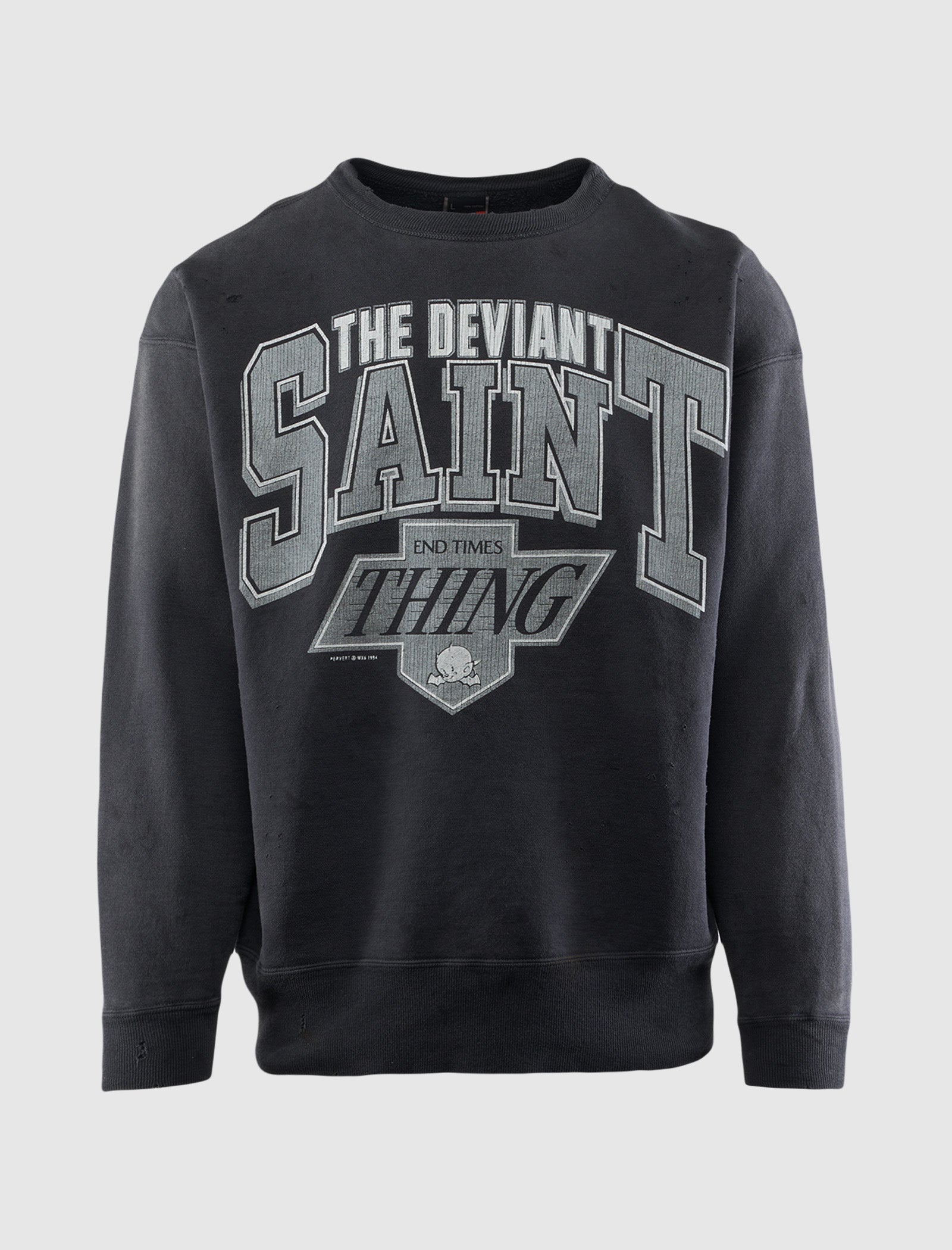 SAINT MICHAEL THE DEVIANT CREWNECK
