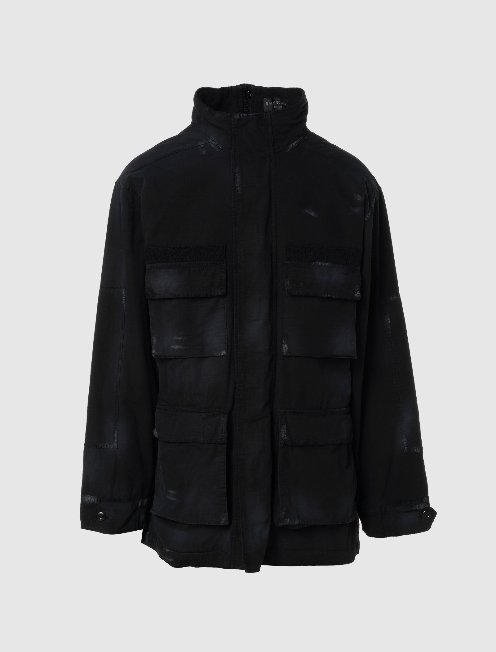 BALENCIAGA DOUBLE FRONT MILITARY PARKA