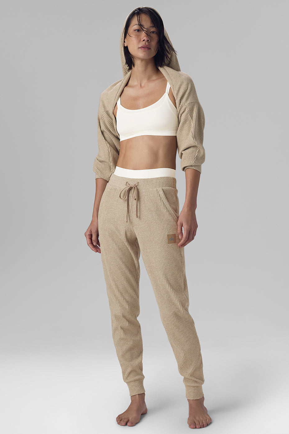 Muse Sweatpant - Gravel Heather | ALO