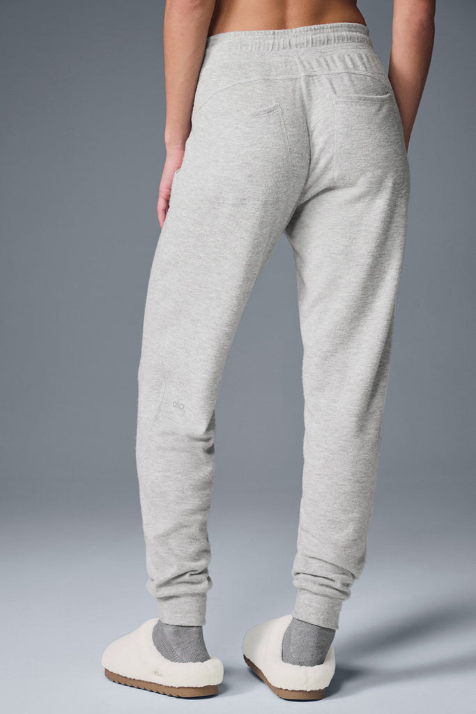 Soho Sweatpant - Athletic Heather Grey | ALO