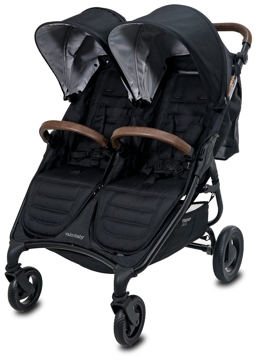 Valco Trend Duo Side by Side Double Stroller 2025 Black – Albee Baby