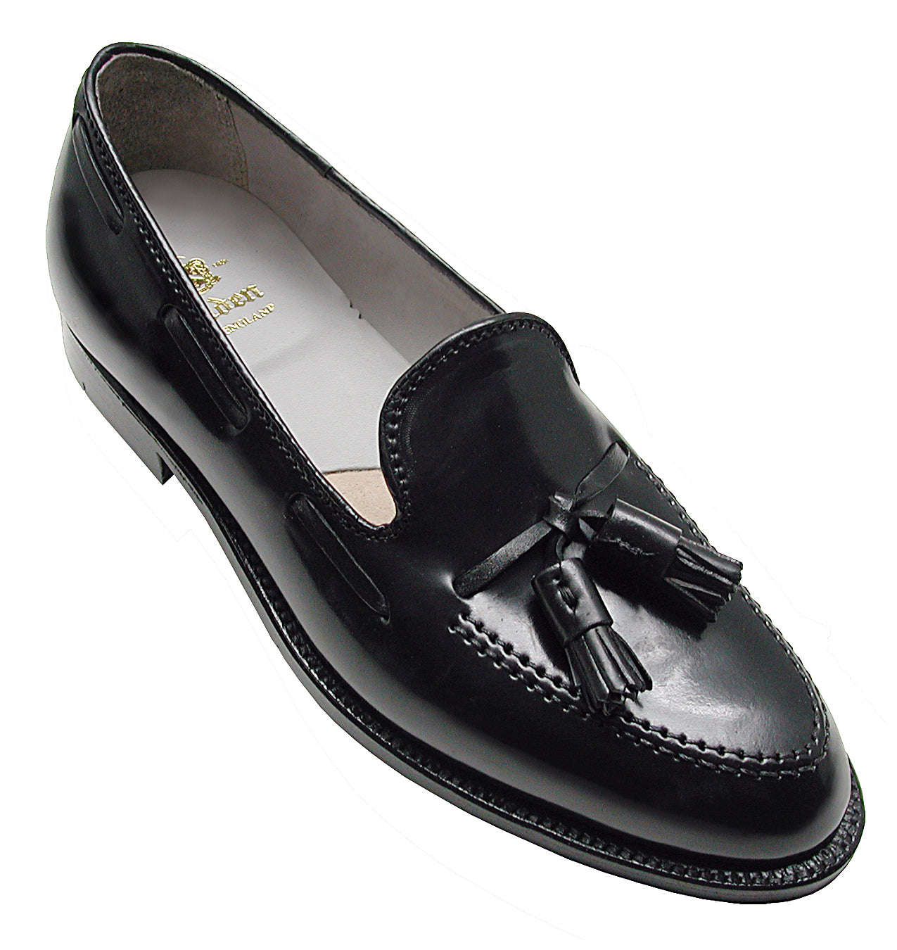664 Tassel Moccasin Loafer (Black Shell Cordovan) – The Alden Shop
