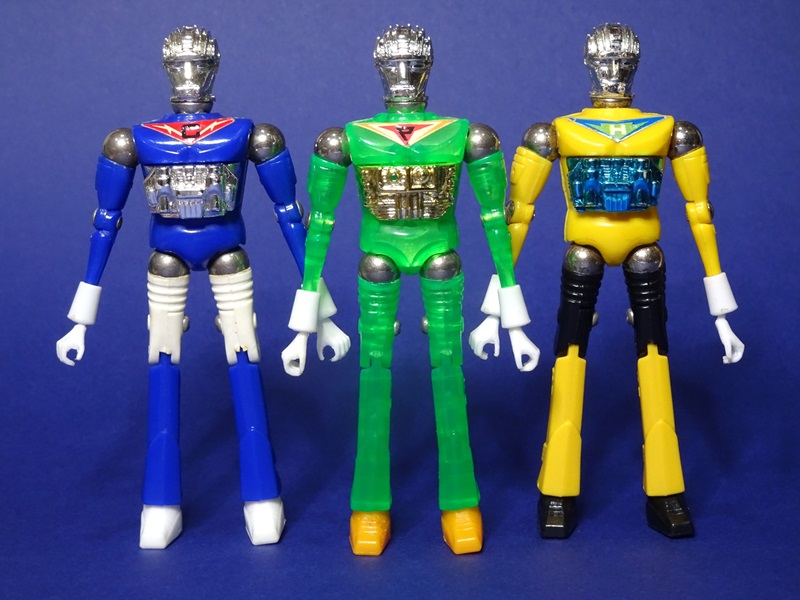 昭和レトロ ミクロマン アクロイヤー レーシングタイタン フィギュア