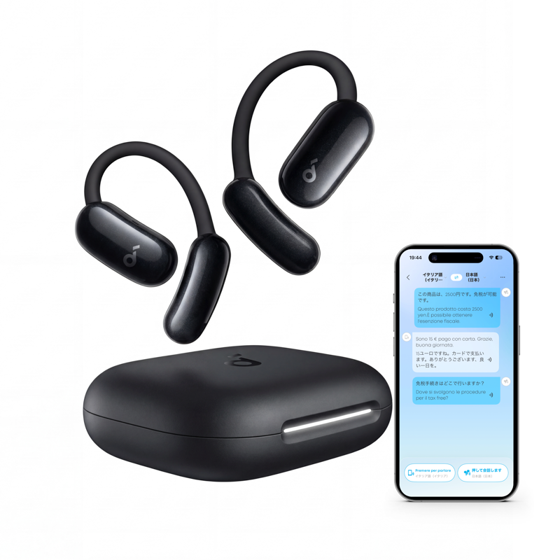 Soundcore AeroFit 2 AI Assistant | オープンイヤーイヤホンの製品