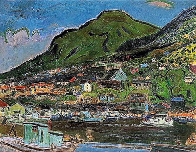 朝日新聞デジタル：身近な山を力強く描いた田辺三重松（函館