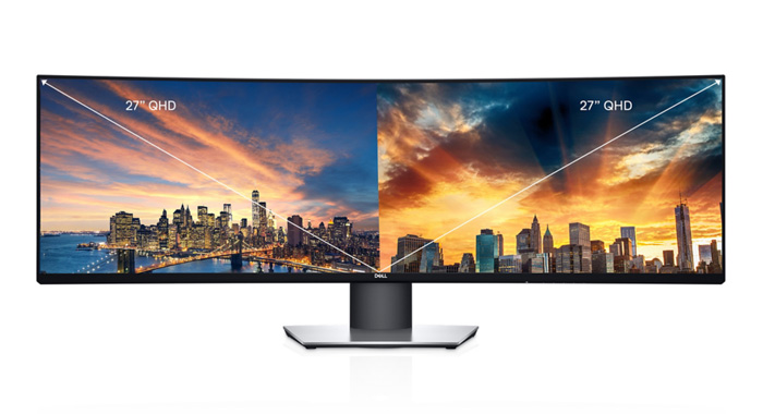 Dell デジタルハイエンドシリーズ U4919DW 49インチワイド曲面モニタ