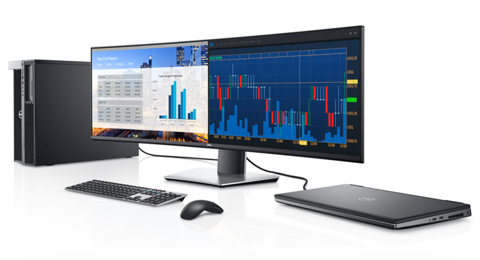 Dell デジタルハイエンドシリーズ U4919DW 49インチワイド曲面モニタ