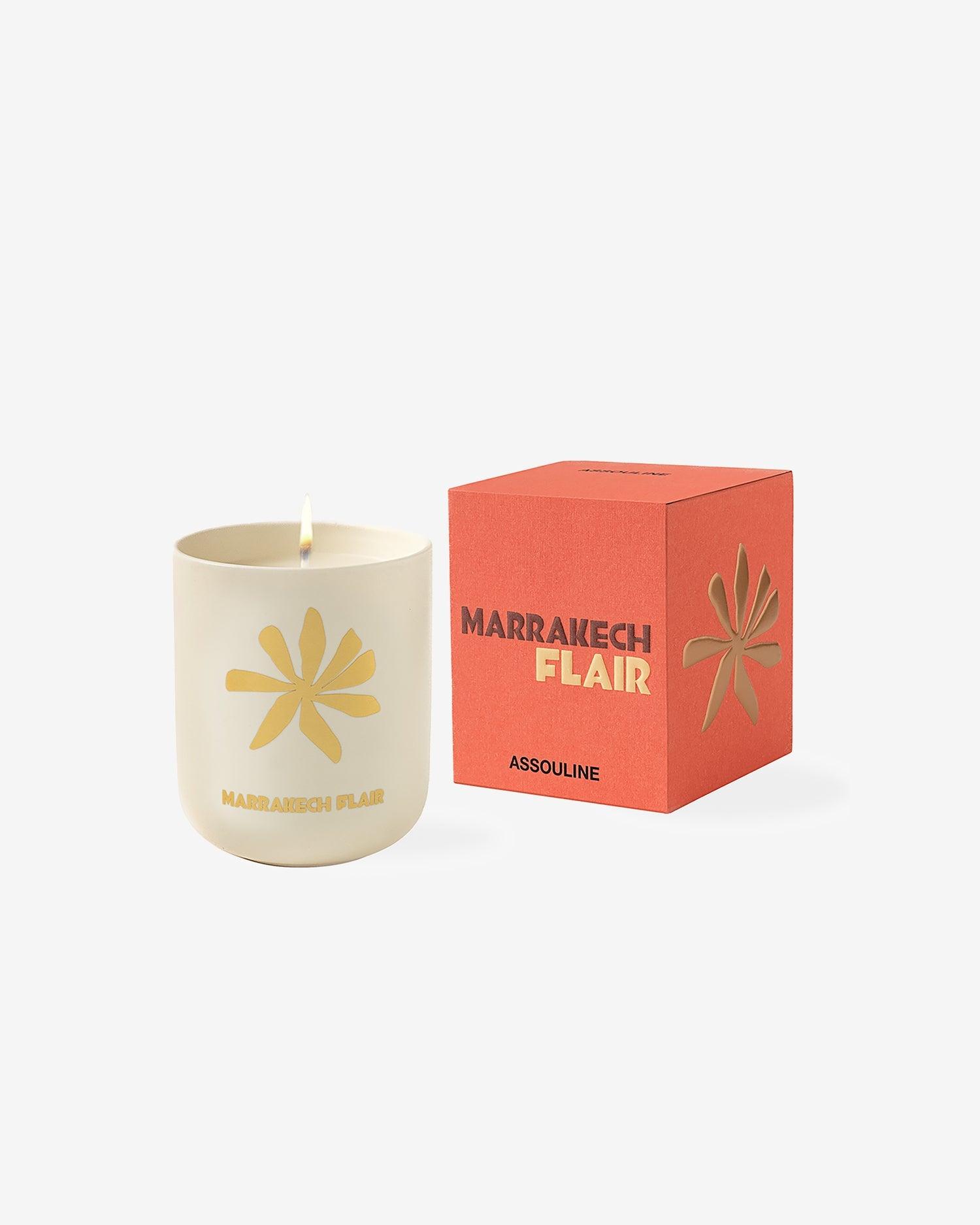 Marrakech Travel Candle | Cypress & Cedarwood | ASSOULINE
