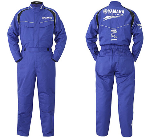 YR8001 ヤマハレーシング 長袖メカニックスーツ(つなぎ) 特価