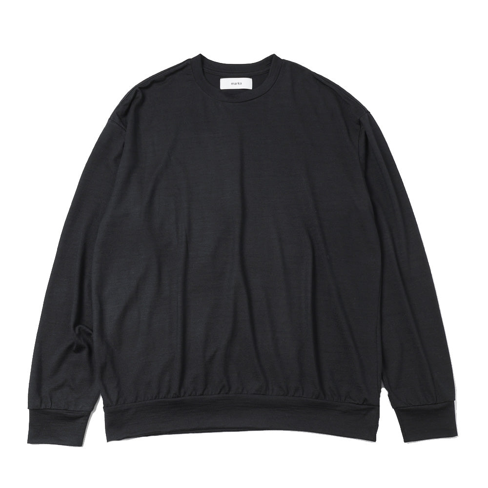 marka(マーカ) - CREW NECK WOOL SINGLE JERSEY WASHABLE – Area