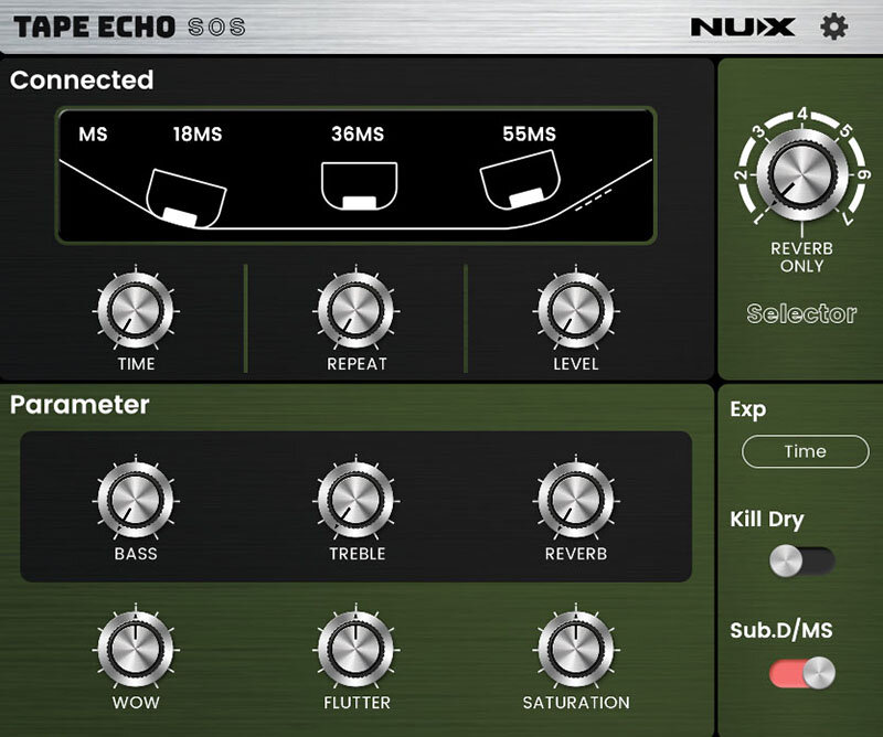 Tape Echo | Verdugo Series Stompboxes | Products | ARIA 荒井貿易