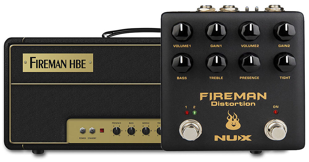 Fireman | Verdugo Series Stompboxes | Products | ARIA 荒井貿易株式