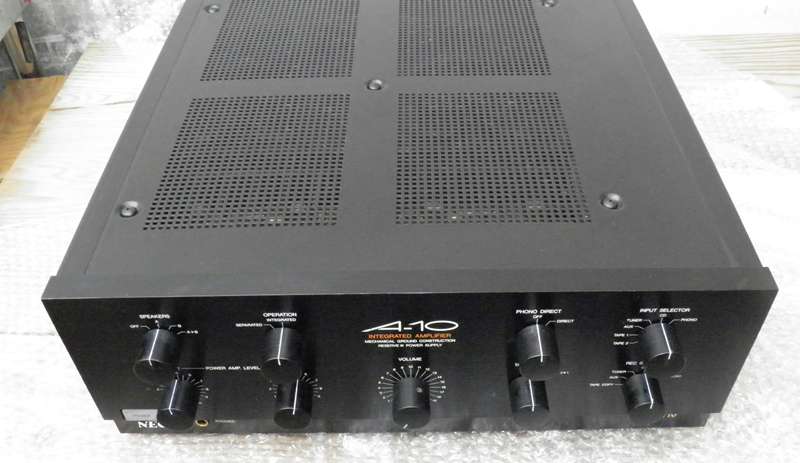 オーディオ修理｜NEC A10-4 プリメインアンプの修理