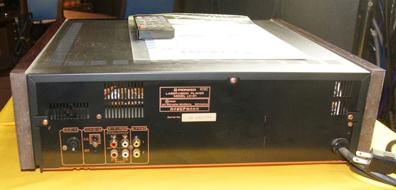 パイオニア Pioneer LD-S1 レーザディスクプレーヤー