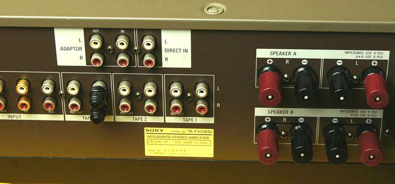 ソニー SONY TA-F333ESJ プリメインアンプ