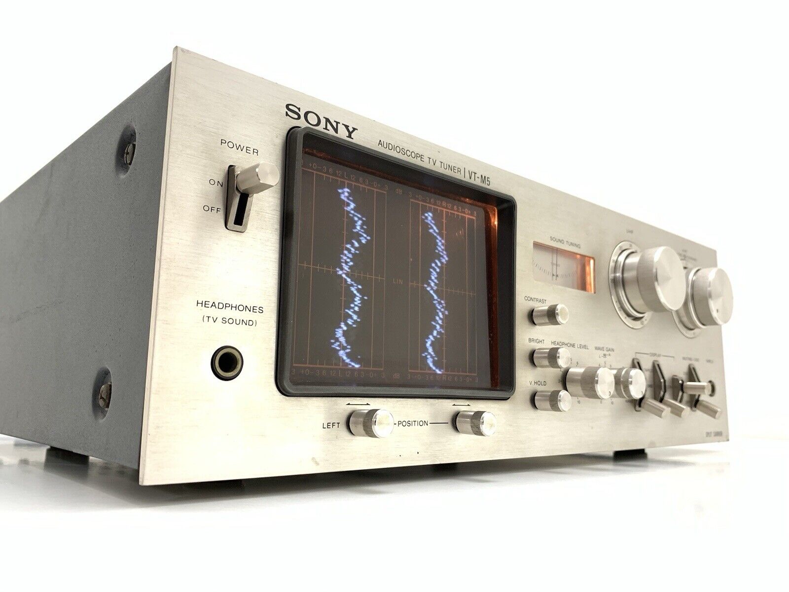 SINTONIZADOR DE TV SONY AUDIO SCOPE VT-M5, alta gama, vintage