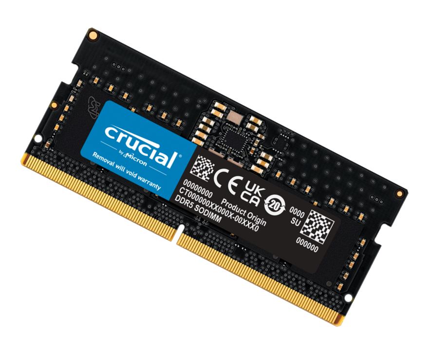 Crucial CT16G56C46S5 16GB (1x16GB) DDR5 SODIMM 5600MHz CL46 Notebook L
